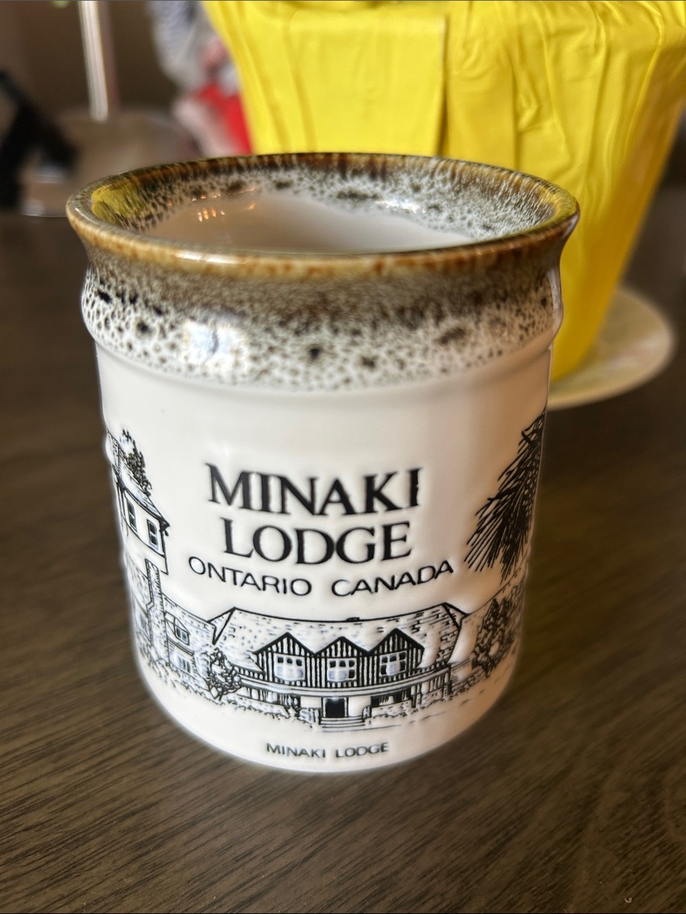 Ceramic Souvenir Mug - Minaki Lodge